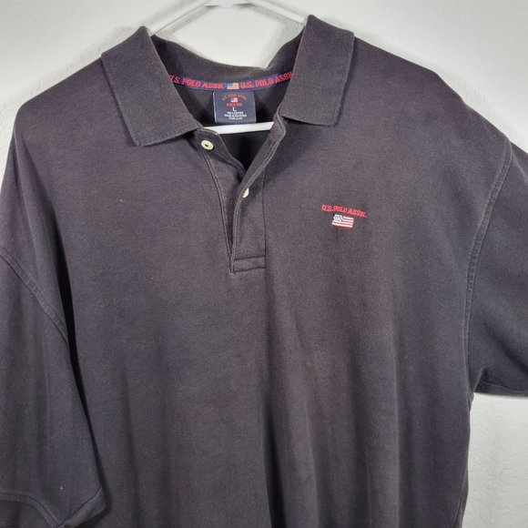 U.S Polo Assn Men L 100% Cotton polo short sleeve - Picture 3 of 8